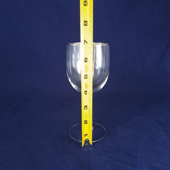 Fostoria Trousseau Water Goblet Platinum Trim Elegant Design For Dining - Picture 13 of 14